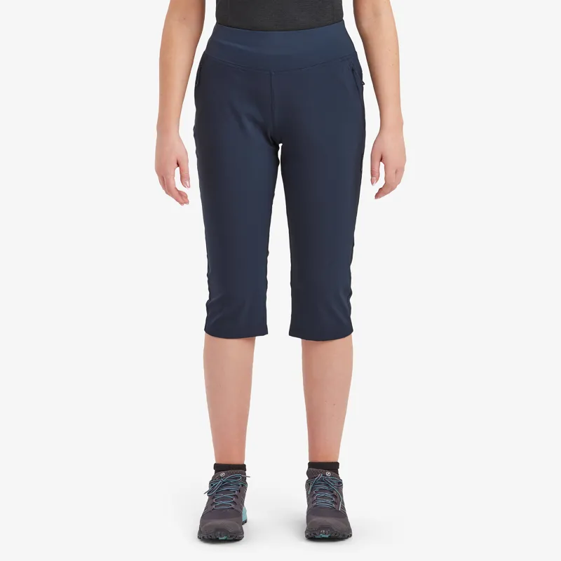 Montane Womens Tucana Lite Capri Trousers - Eclipse Blue-1